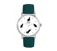 Toff London Curious Cats Watch Ladies 38mm Case 3atm Water Resistant Custom Designed Quartz Movement Luxury Fashionable