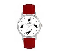 Toff London Curious Cats Watch Ladies 38mm Case 3atm Water Resistant Custom Designed Quartz Movement Luxury Fashionable