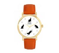 Toff London Curious Cats Watch Ladies 38mm Case 3atm Water Resistant Custom Designed Quartz Movement Luxury Fashionable