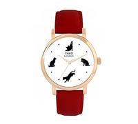 Toff London Curious Cats Watch Ladies 38mm Case 3atm Water Resistant Custom Designed Quartz Movement Luxury Fashionable