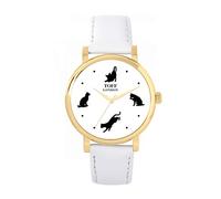 Toff London Curious Cats Watch Ladies 38mm Case 3atm Water Resistant Custom Designed Quartz Movement Luxury Fashionable