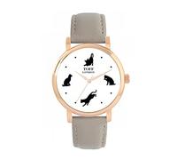 Toff London Curious Cats Watch Ladies 38mm Case 3atm Water Resistant Custom Designed Quartz Movement Luxury Fashionable
