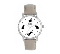 Toff London Curious Cats Watch Ladies 38mm Case 3atm Water Resistant Custom Designed Quartz Movement Luxury Fashionable
