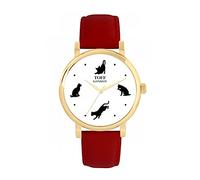 Toff London Curious Cats Watch Ladies 38mm Case 3atm Water Resistant Custom Designed Quartz Movement Luxury Fashionable