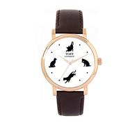 Toff London Curious Cats Watch Ladies 38mm Case 3atm Water Resistant Custom Designed Quartz Movement Luxury Fashionable