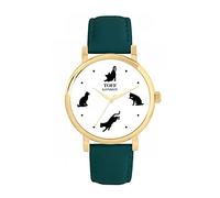 Toff London Curious Cats Watch Ladies 38mm Case 3atm Water Resistant Custom Designed Quartz Movement Luxury Fashionable