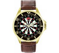 Toff London Darts Watch Mens Custom Design 180 Score Flights Rotating Bezel 3ATM Water Resistant Unisex 42mm Case 3atm Water Resistant Custom Designed Quartz Movement Luxury Fashionable
