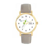 Toff London Discus Throw Watch Ladies 38mm Case 3atm Water Resistant Custom Designed Quartz Movement Luxury Fashionable