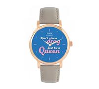 Toff London Dont be a Drag be a Queen Watch 38mm Case 3atm Water Resistant Custom Designed Quartz Movement Luxury Fashionable