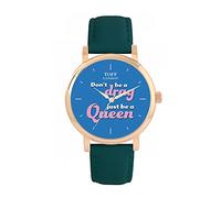 Toff London Dont be a Drag be a Queen Watch 38mm Case 3atm Water Resistant Custom Designed Quartz Movement Luxury Fashionable