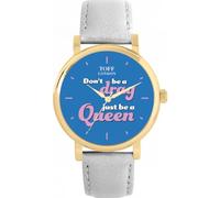 Toff London Dont be a Drag be a Queen Watch 38mm Case 3atm Water Resistant Custom Designed Quartz Movement Luxury Fashionable