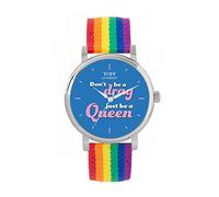Toff London Dont be a Drag be a Queen Watch 38mm Case 3atm Water Resistant Custom Designed Quartz Movement Luxury Fashionable