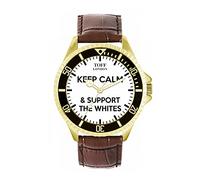 Toff London Football Fans Keep Calm and Support The Whites Mens Watch