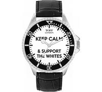 Toff London Football Fans Keep Calm and Support The Whites Mens Watch