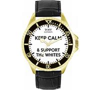Toff London Football Fans Keep Calm and Support The Whites Mens Watch