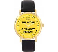 Toff London Football Fans She Wore A Yellow Ribbon Ladies Watch