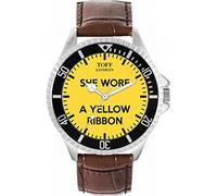 Toff London Football Fans She Wore A Yellow Ribbon Ladies Watch