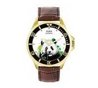 Toff London Hungry Panda Head Mens Wrist Watch 42mm Case Custom Design