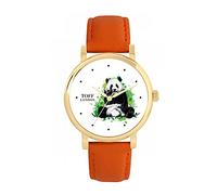 Toff London Hungry Panda Watch Ladies 38mm Case 3atm Water Resistant Custom Designed Quartz Movement Luxury Fashionable