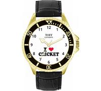 Toff London I Love Cricket Mens Wrist Watch 42mm Case Custom Design