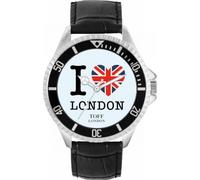 Toff London I Love London Mens Wrist Watch 42mm Case Custom Design
