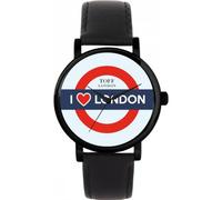 Toff London I Love London Watch 38mm Case 3atm Water Resistant Custom Designed Quartz Movement Luxury Fashionable
