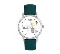 Toff London I Love Planting Flowers Watch Ladies 38mm Case 3atm Water Resistant Custom Designed Quartz Movement Luxury Fashionable
