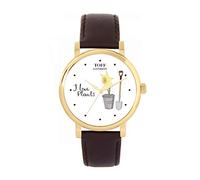 Toff London I Love Planting Flowers Watch Ladies 38mm Case 3atm Water Resistant Custom Designed Quartz Movement Luxury Fashionable