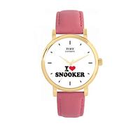 Toff London I Love Snooker Watch Ladies 38mm Case 3atm Water Resistant Custom Designed Quartz Movement Luxury Fashionable