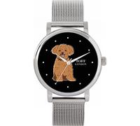 Toff London Ihasa Apso Dog Watch Ladies 38mm Case 3atm Water Resistant Custom Designed Quartz Movement Luxury Fashionable