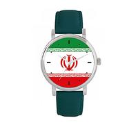 Toff London Iran Flag Watch 38mm Case 3atm Water Resistant Custom Designed Quartz Movement Luxury Fashionable