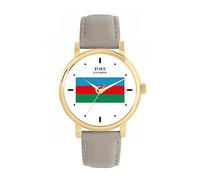 Toff London Ladies Azerbaijan Flag Watch