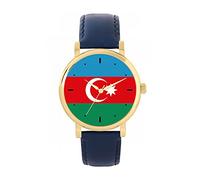 Toff London Ladies Azerbaijan Flag Watch