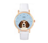 Toff London Ladies Beagle Dog Head Watch
