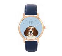 Toff London Ladies Beagle Dog Head Watch