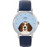 Toff London Ladies Beagle Dog Head Watch