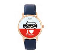 Toff London Ladies Black Taxi Watch