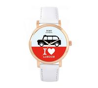 Toff London Ladies Black Taxi Watch