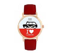 Toff London Ladies Black Taxi Watch