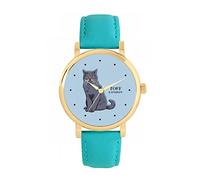 Toff London Ladies Blue British Shorthair Cat Watch