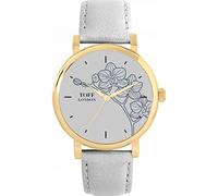 Toff London Ladies Blue Orchid Flower Watch