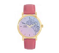 Toff London Ladies Blue Orchid Flower Watch