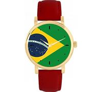 Toff London Ladies Brazil Flag Watch