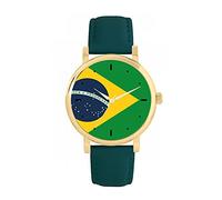 Toff London Ladies Brazil Flag Watch