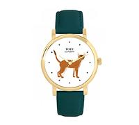 Toff London Ladies Brown Abyssinian Cat Watch
