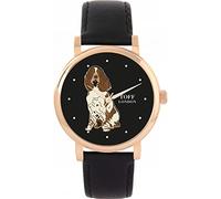 Toff London Ladies Brown and White Springer Spaniel Dog Watch
