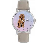 Toff London Ladies Brown Cockapoo Dog Watch