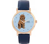 Toff London Ladies Brown Cockapoo Dog Watch