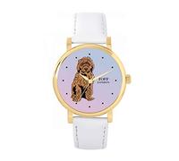 Toff London Ladies Brown Cockapoo Dog Watch