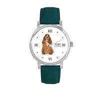 Toff London Ladies Brown Cocker Spaniel Dog Watch